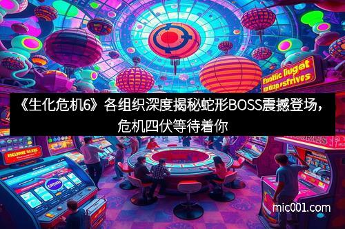《生化危机6》各组织深度揭秘蛇形BOSS震撼登场,危机四伏等待着你